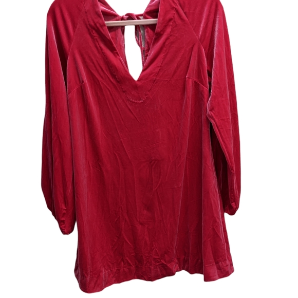 NWT Free People hot velvet mini dress - Picture 2 of 4